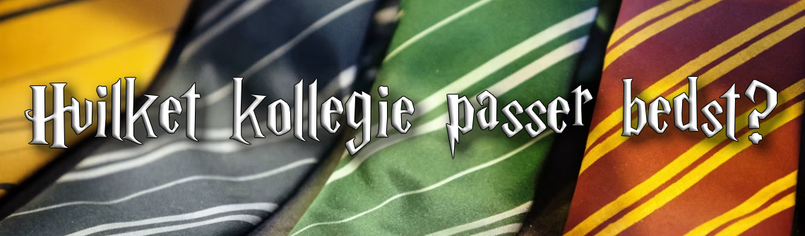 Hvilket kollegie passer bedst? Volume 1 - Cornelius Fudge