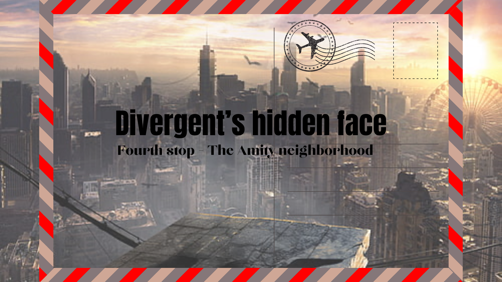 Divergent hidden face - fourth stop