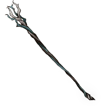 this gnarled staff is shrouded in magic and mystery. Bound to the forests of Eldathren through the fragment of ancient willow in its bas