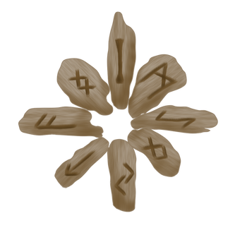 A speciality of Braitheld, runes are carved into the bark from the Baobab tree which is known for its fire-resistant properties