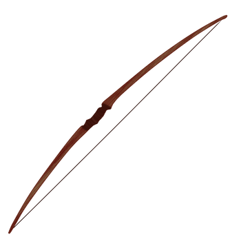 While this longbow is not particularly useful without arrows to go with it, when paired with its counterpart it has deadly aim!
