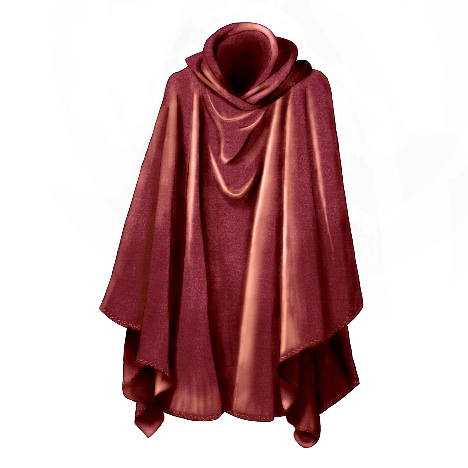 Cloak of Delvheim - A cloak dyed in the red of Delvheim