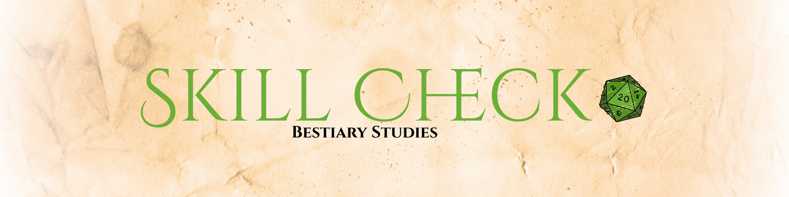 [Blog] Skill Check: Bestiary Studies