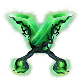 A blade imbued with Arcane power it can cause most physical and magical wounds when wielded by those with the strength and knowledge to control it.