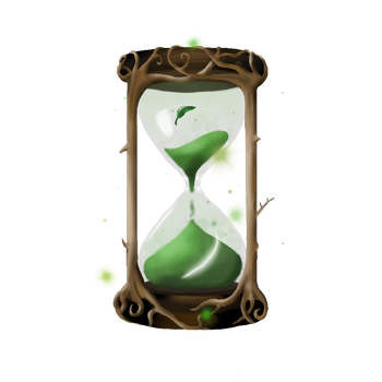 This timepiece was first bestowed by the Leshen Lord of the Forest, Asmundis, with the ability to slow down one's deterioration for a lengthy period of time