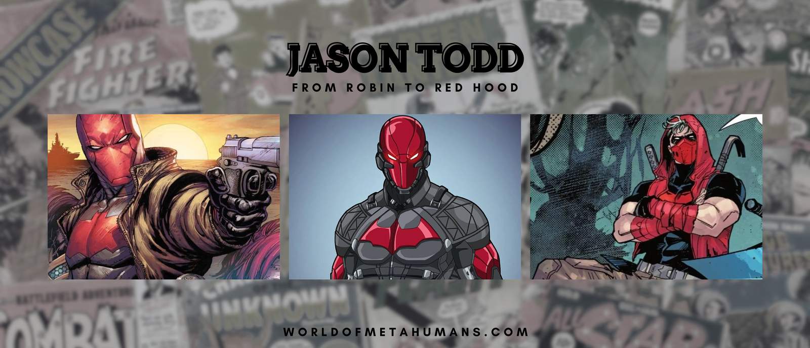 Jason Todd: From Robin to Red Hood