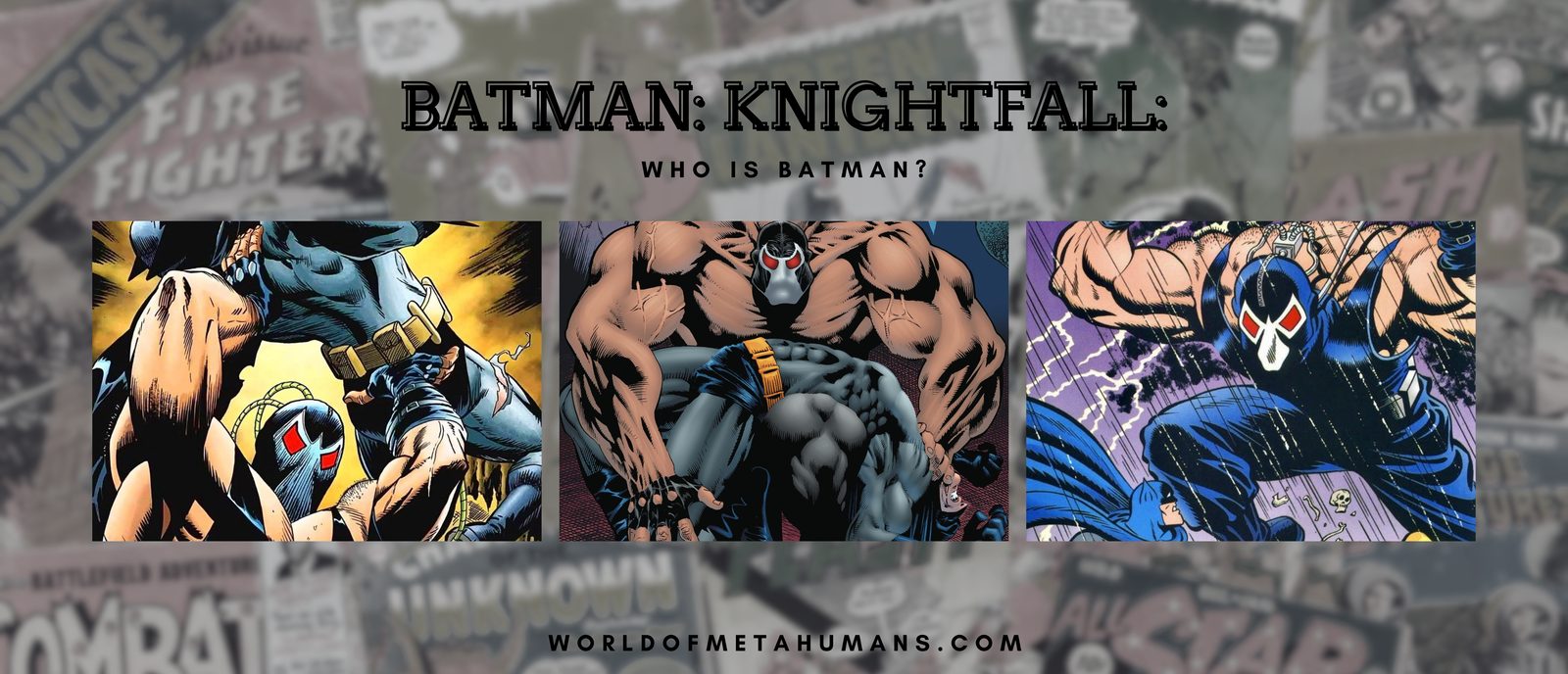 Batman: Knightfall: Who is Batman?