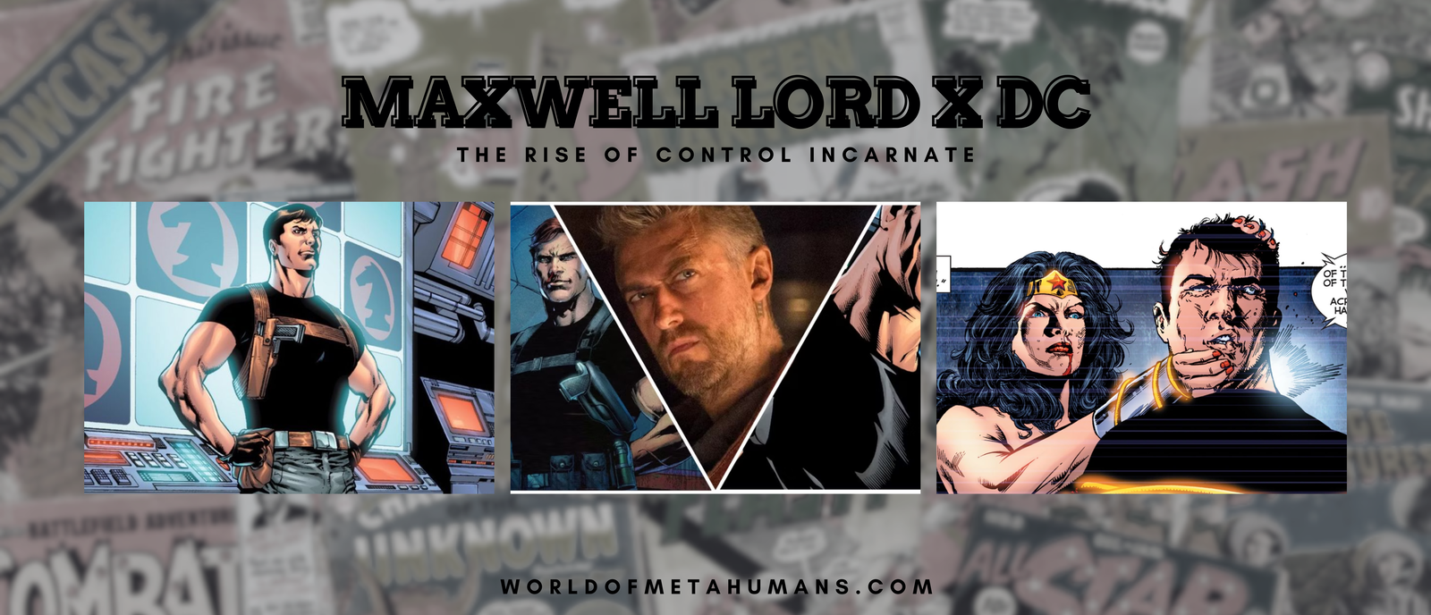 Maxwell Lord x DC: The Rise of Control Incarnate