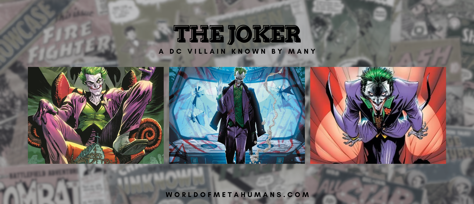 The Joker: A DC Villain Known By Many