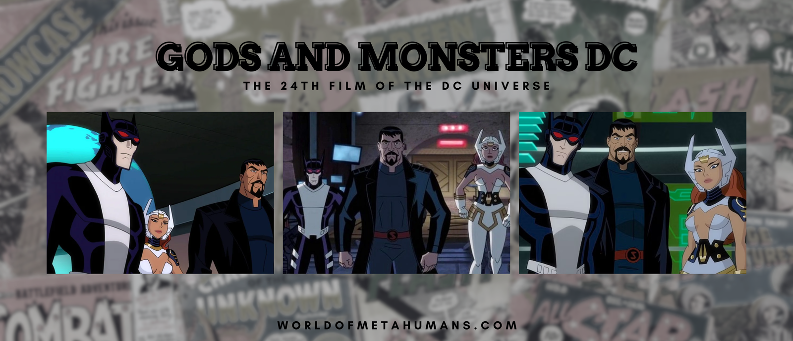 Gods and Monsters DC: The 24th Film of The DC Universe