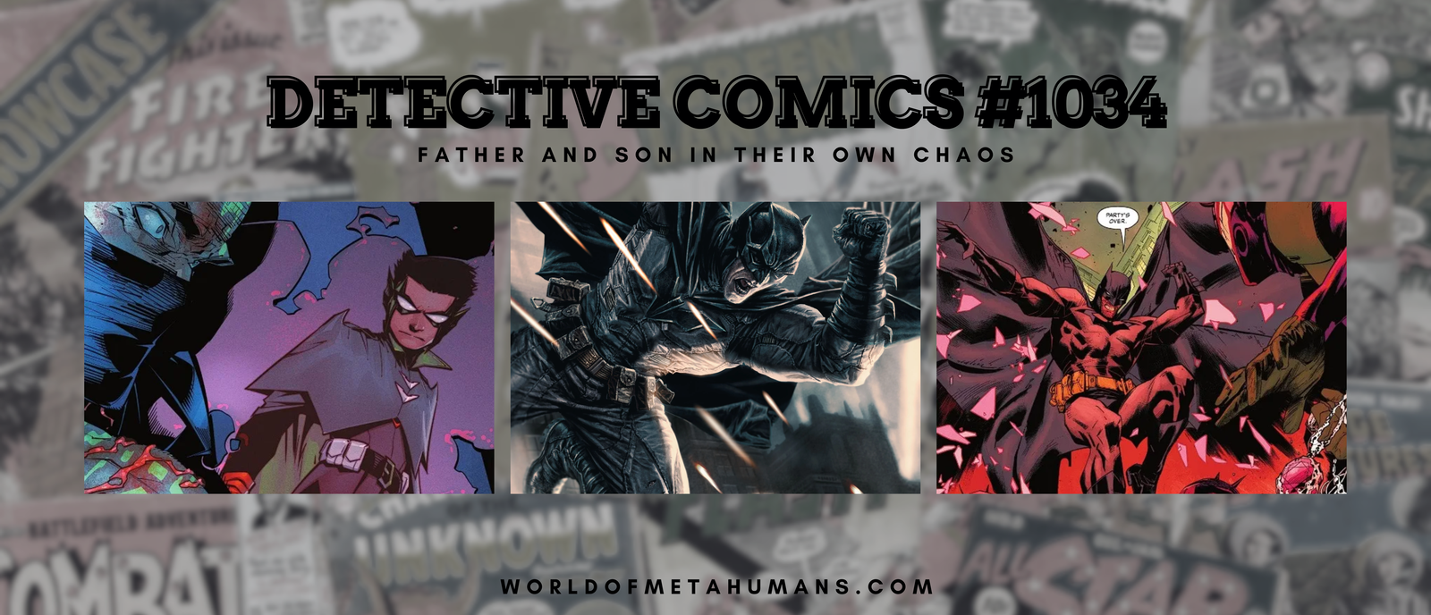 Detective Comics #1034: Father and Son in Their Own Chaos