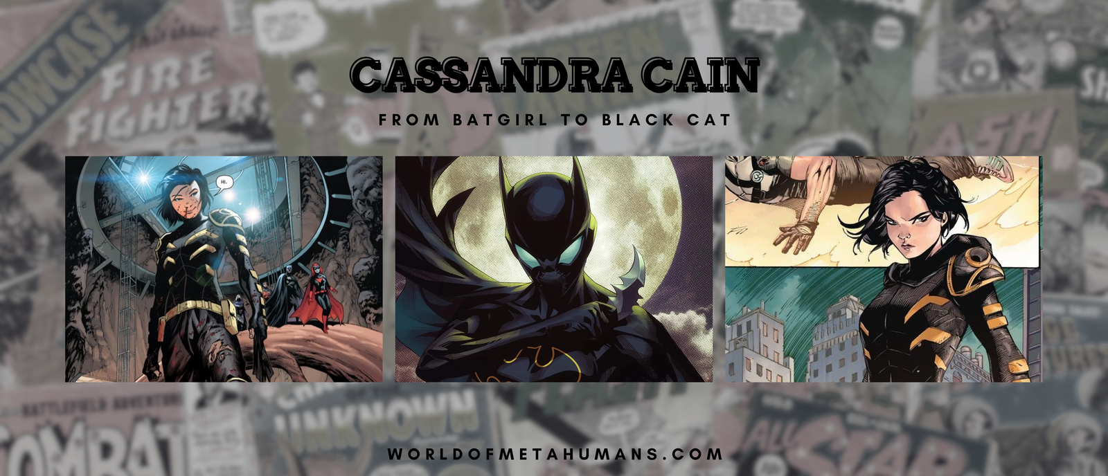 Cassandra Cain: From Batgirl to Black Cat