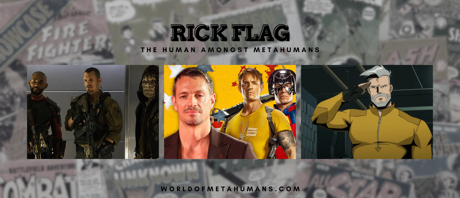 Rick Flag: The Human Amongst Metahumans