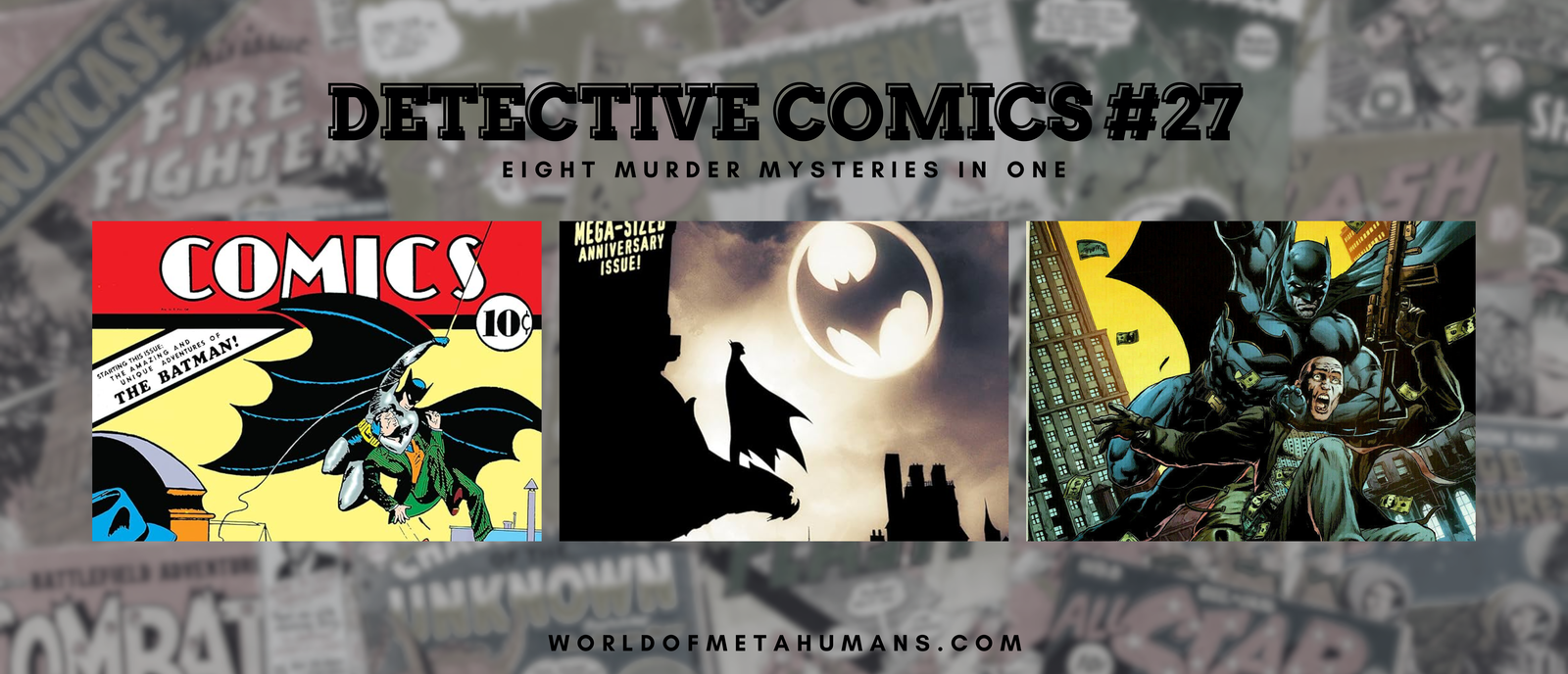 Detective Comics #27: Eight Murder Mysteries in One