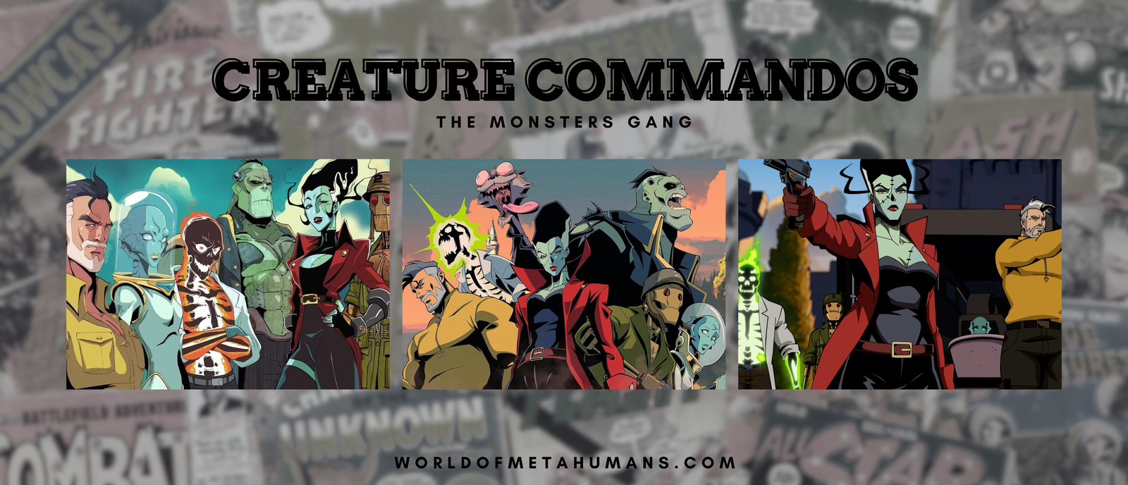 Creature Commandos: The Monsters Gang