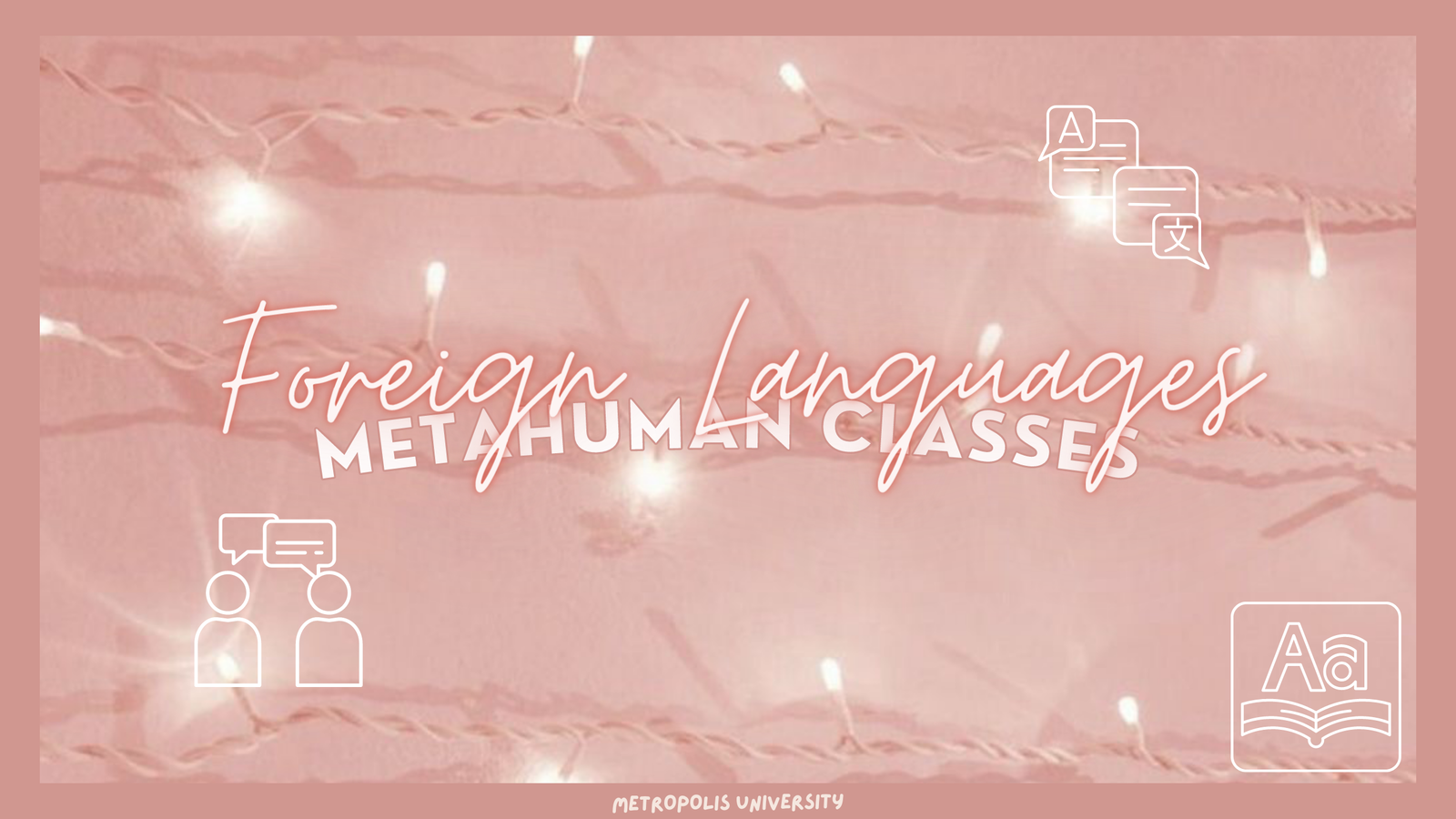 Metahuman Classes || Edition Five