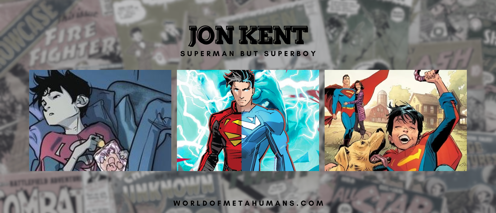 Jon Kent: Superman but Superboy