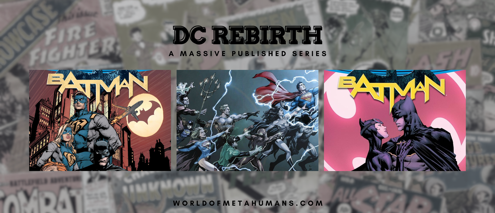 DC Rebirth: A Massive Published Series