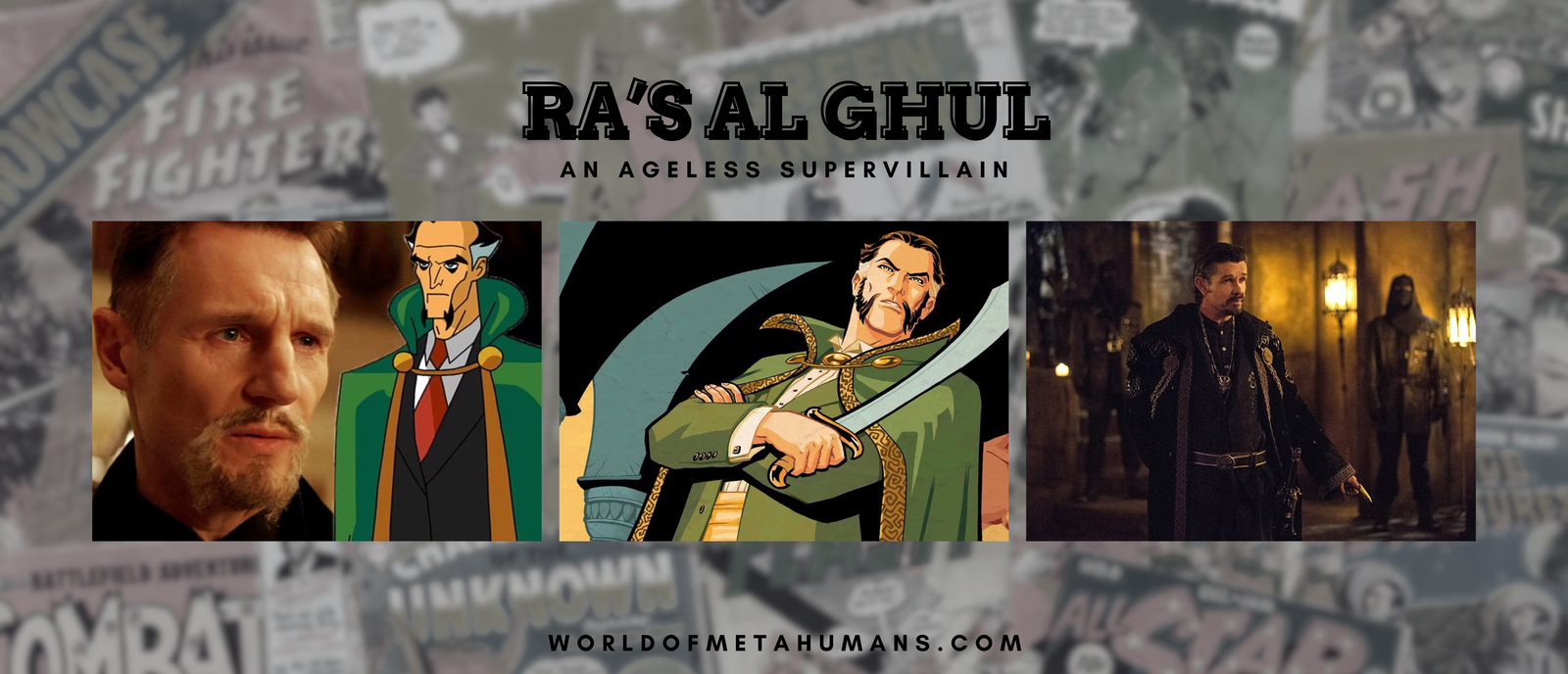 Ra’s al Ghul: An Ageless Supervillain