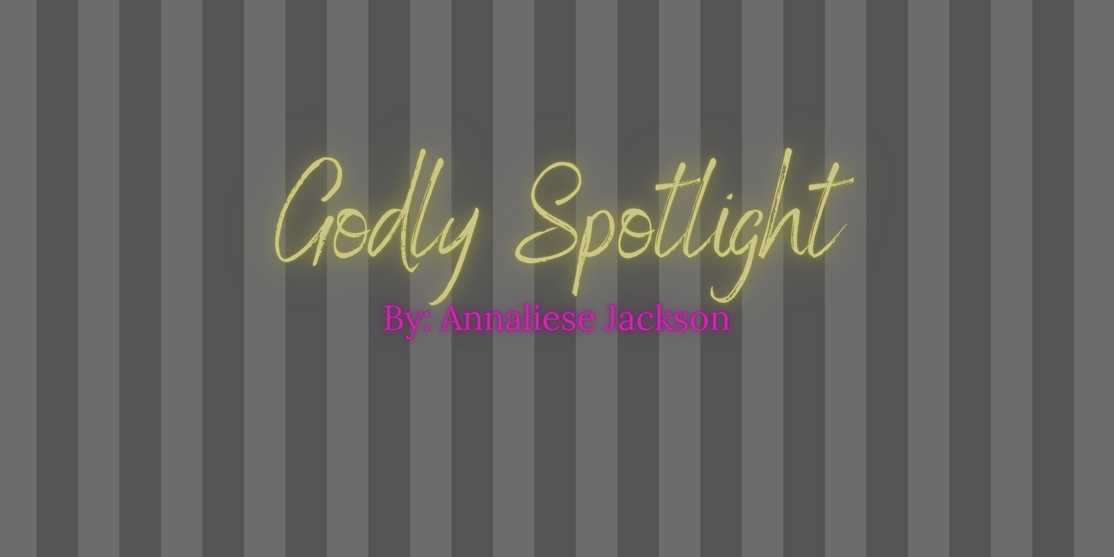 ✦ Godly Spotlight #001