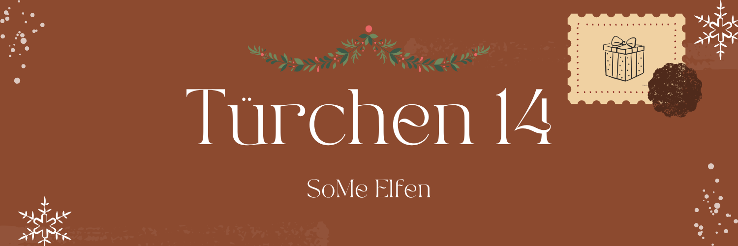 Adventskalender Türchen 14 - SoMe Team