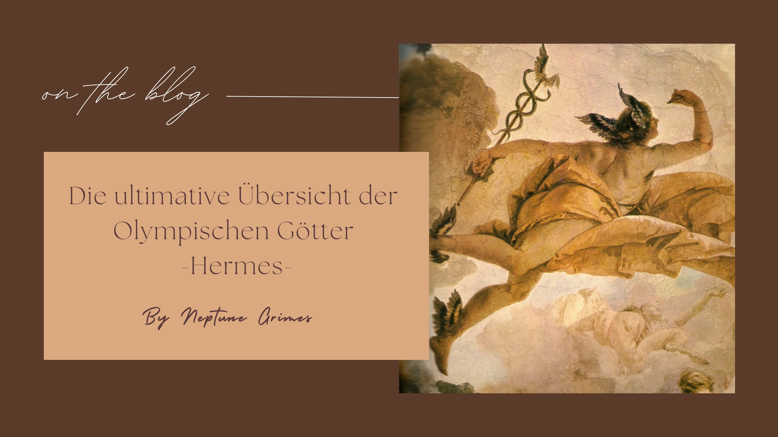 Die ultimative Übersicht der Olympischen Götter #8 - Hermes