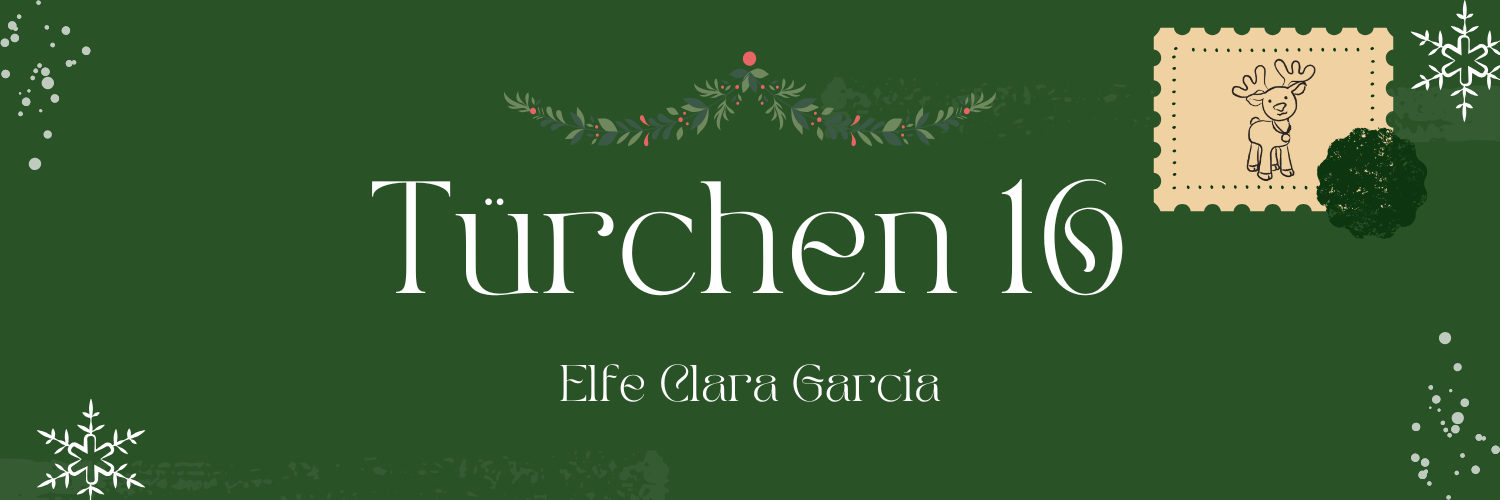 Adventskalender Türchen 16 - Clara García