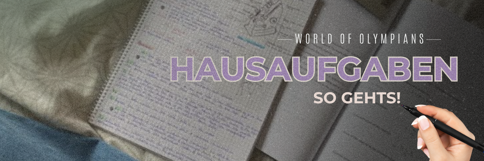 Hausaufgaben auf World of Olympians