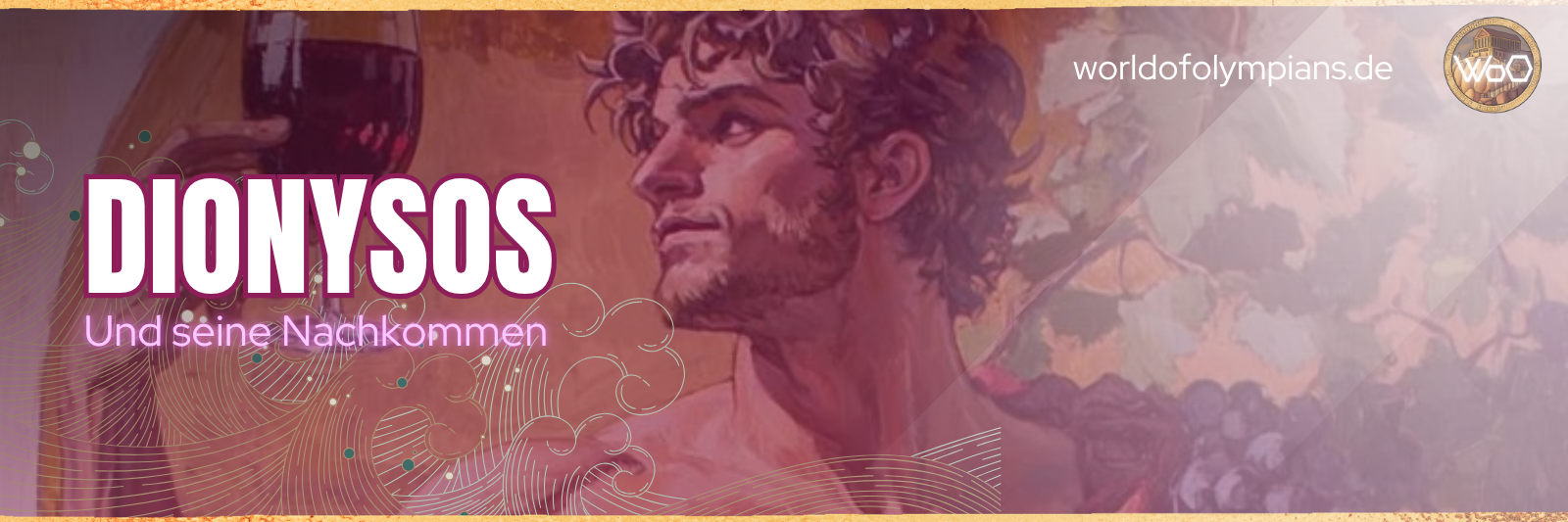 Dionysos in Percy Jackson - Gott des Weins, des Wahnsinns & seine Kinder