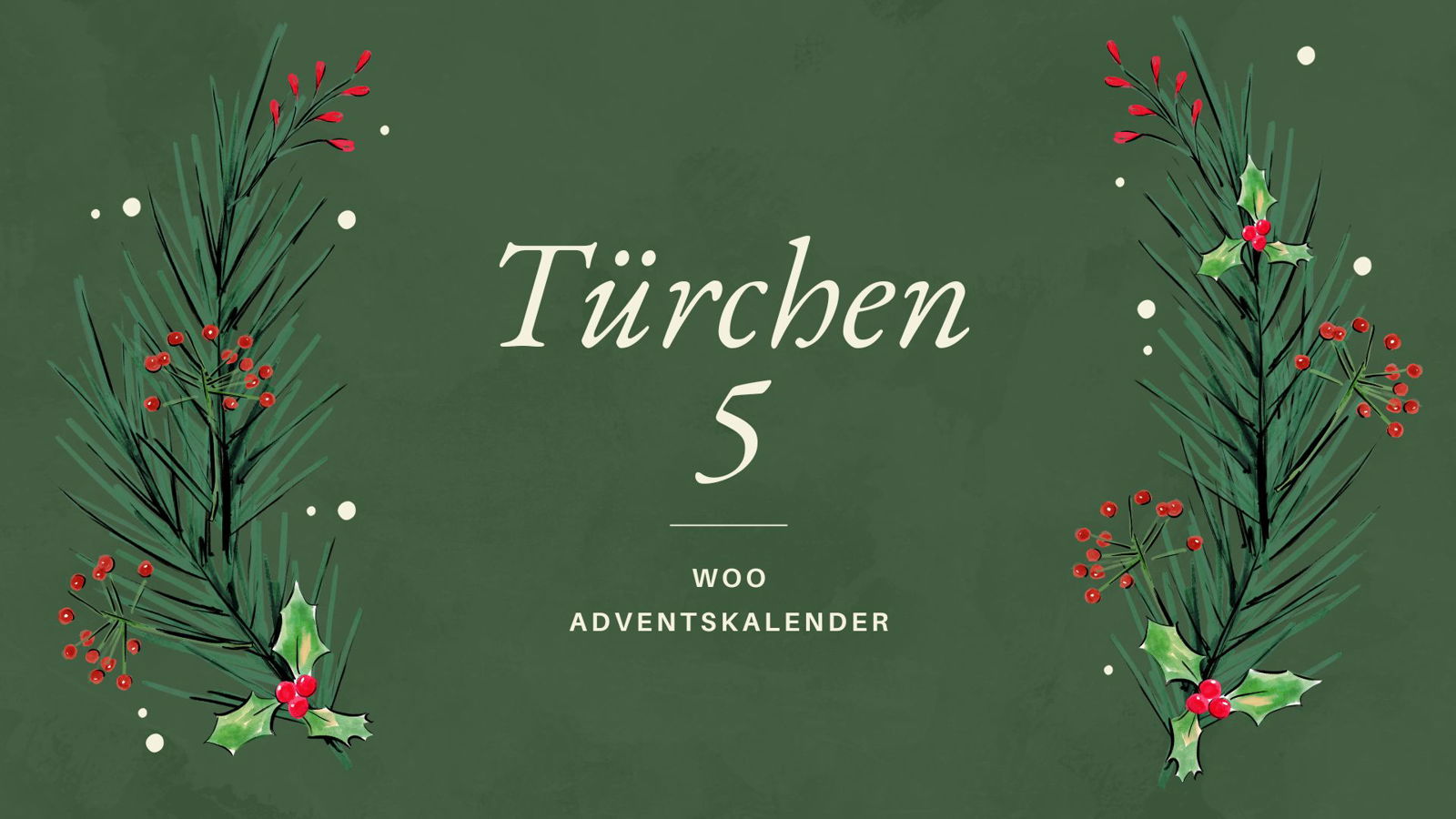 Adventskalender Türchen 5 - Emily Dixon