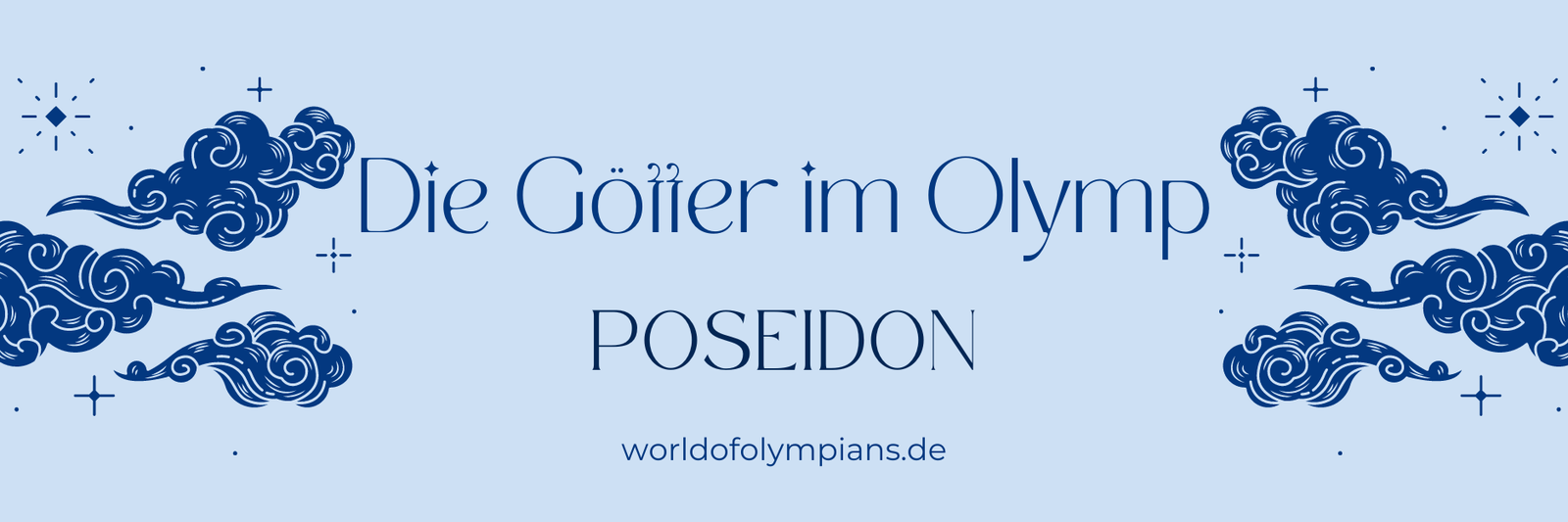 Die Götter im Olymp: Poseidon