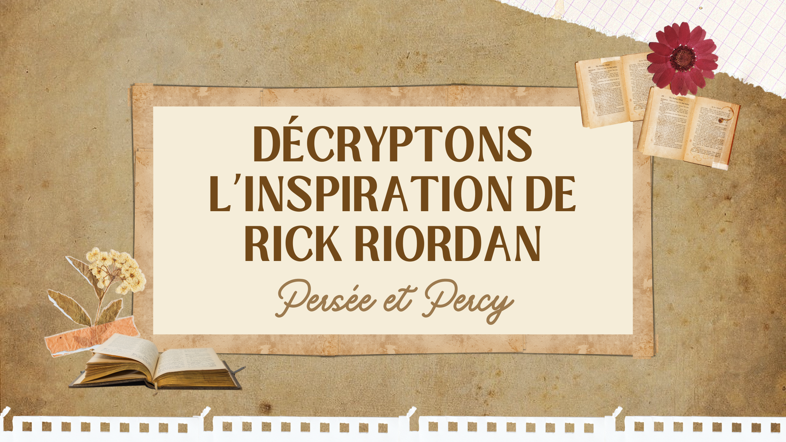 Décryptons l’inspiration de Rick Riordan : Persée et Percy Jackson